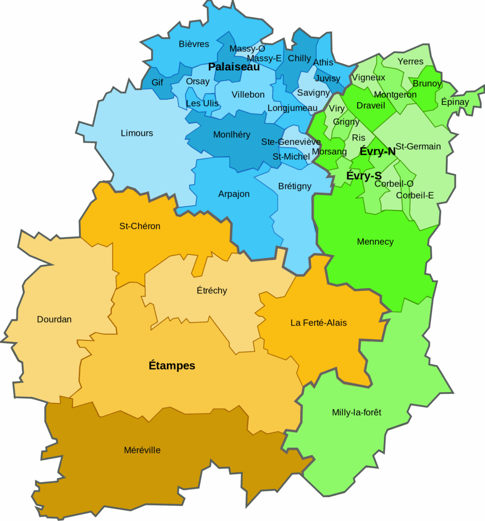  Couverture complète du département 91 pour le débarras