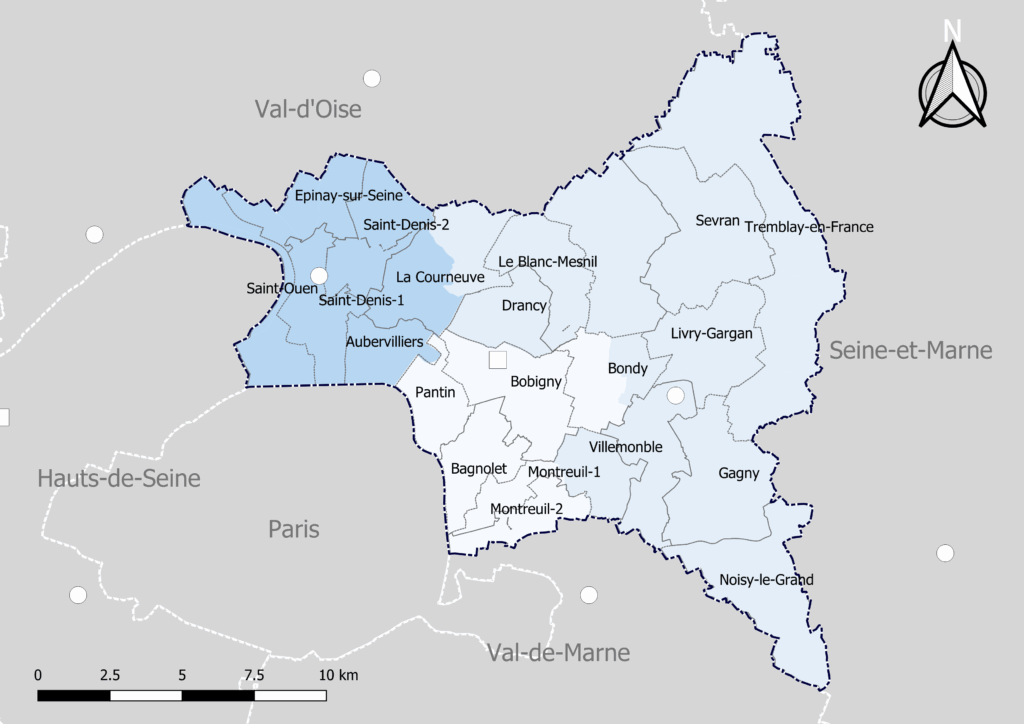 Couverture complète du département 93 pour le débarras