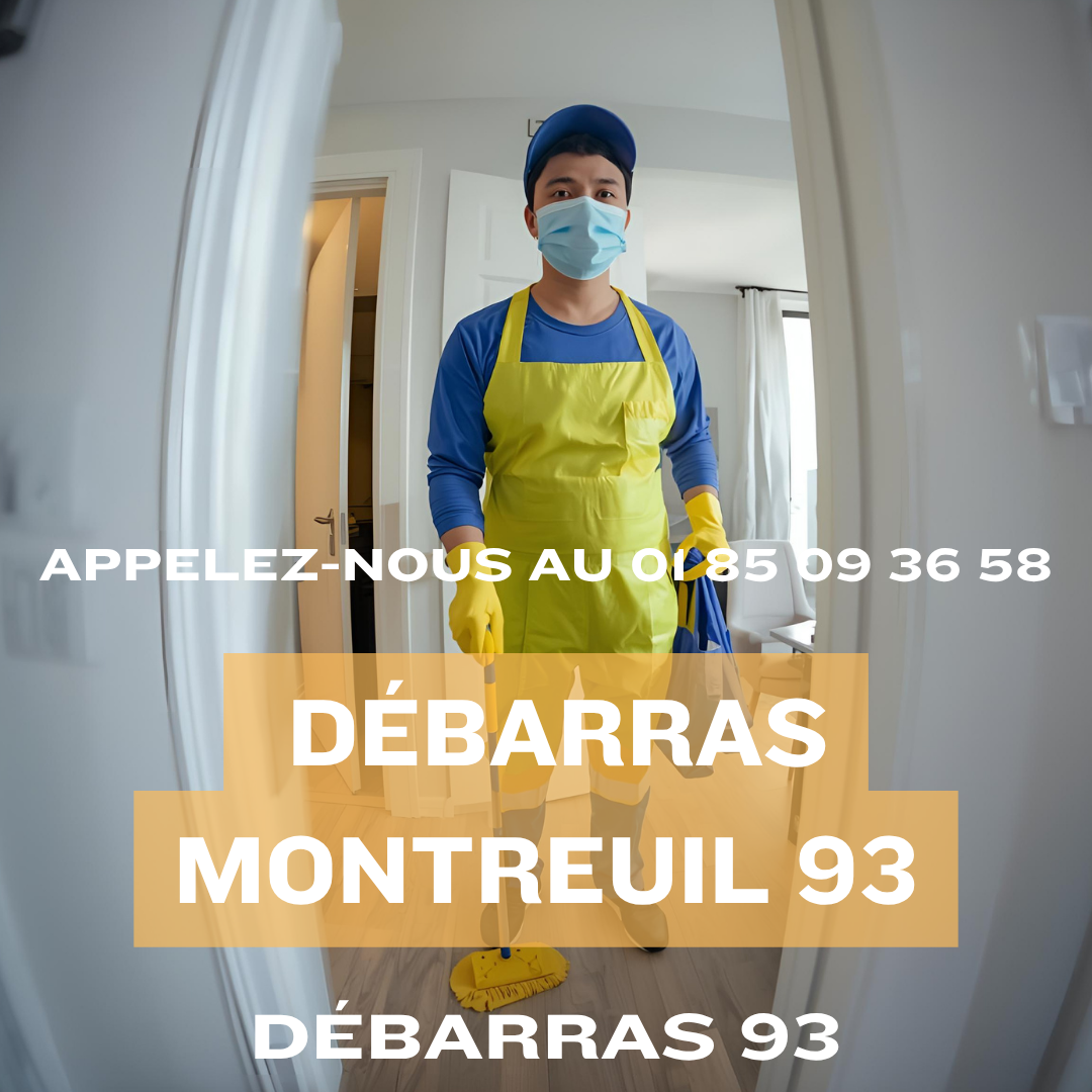 Débarras d'un appartement en centre-ville de Montreuil 93