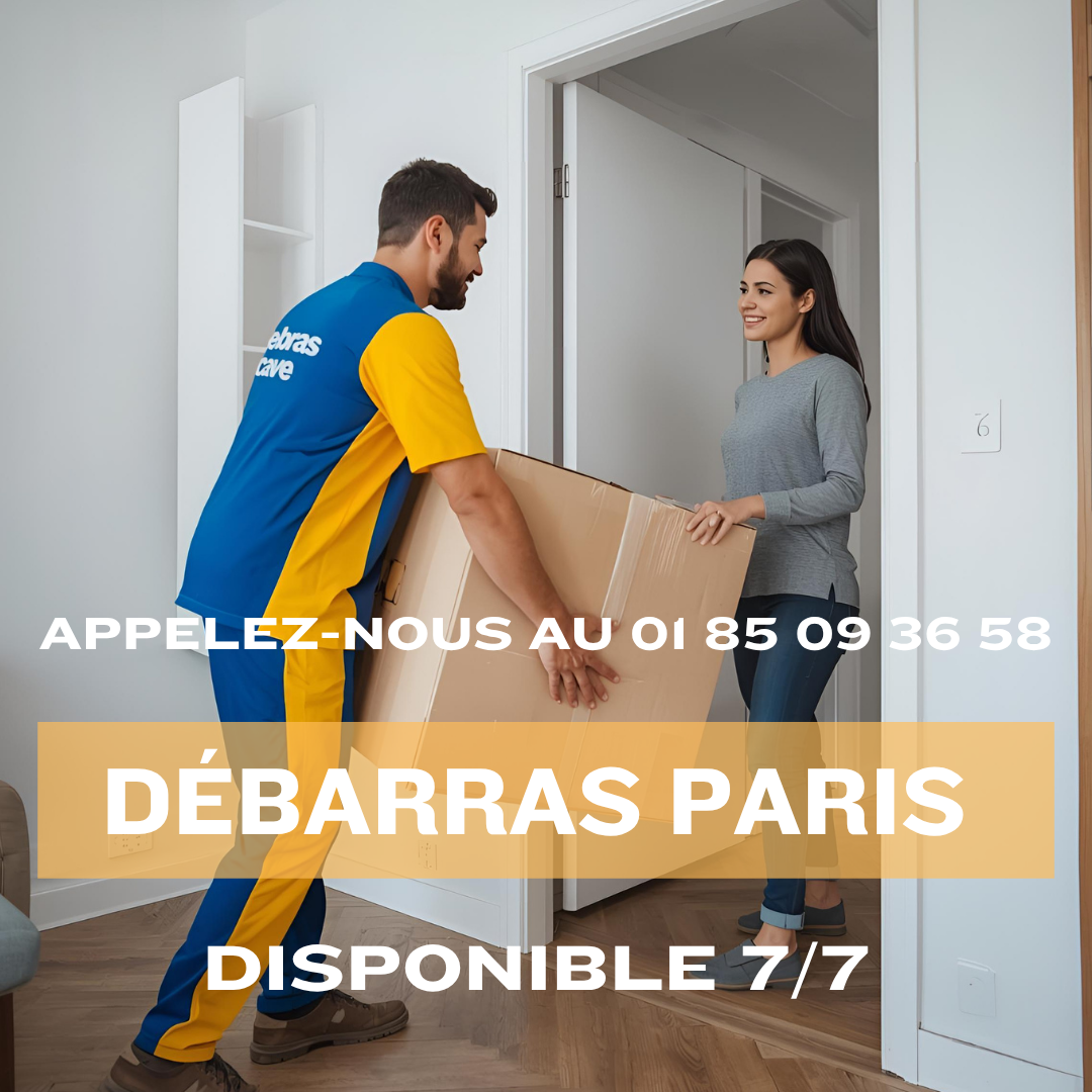 Débarras Paris professionnel d'un appartement au centre de Paris