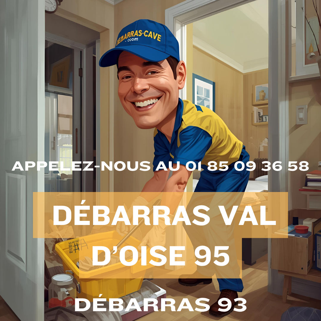 Débarras 95 professionnel d'une maison dans le Val-d'Oise 95