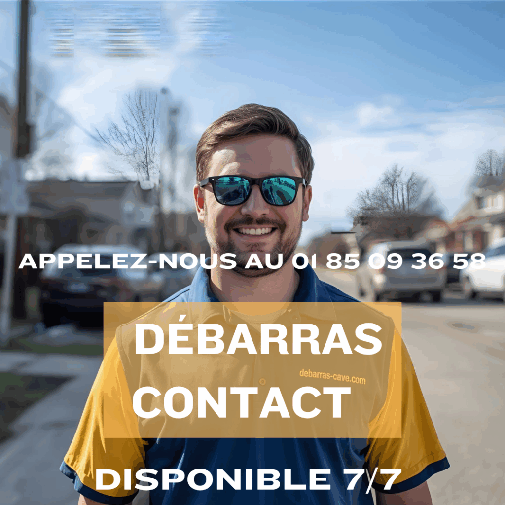 Équipe de contact débarras professionnelle et réactive