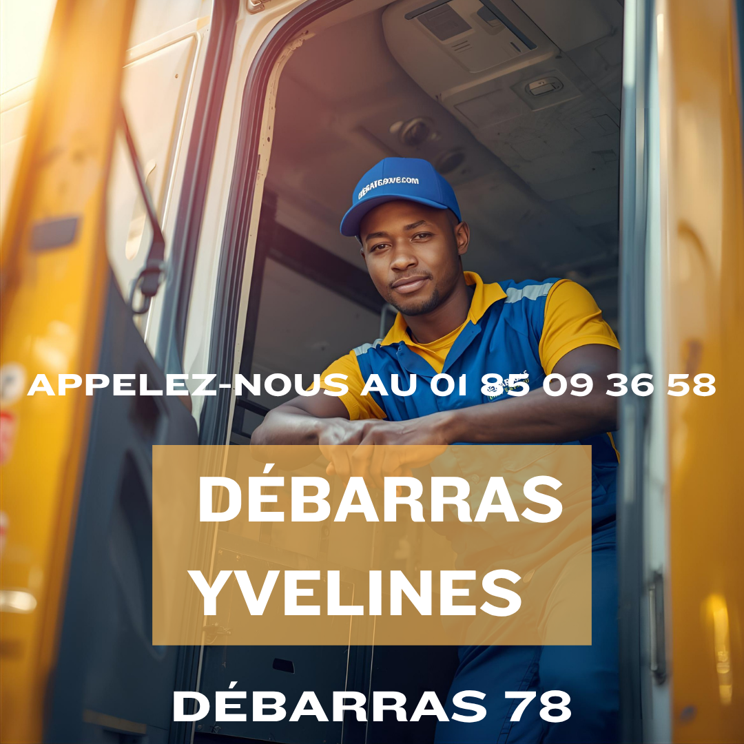 notre prestation de débarras dans les Yvelines (78)  est très rapide d'execution