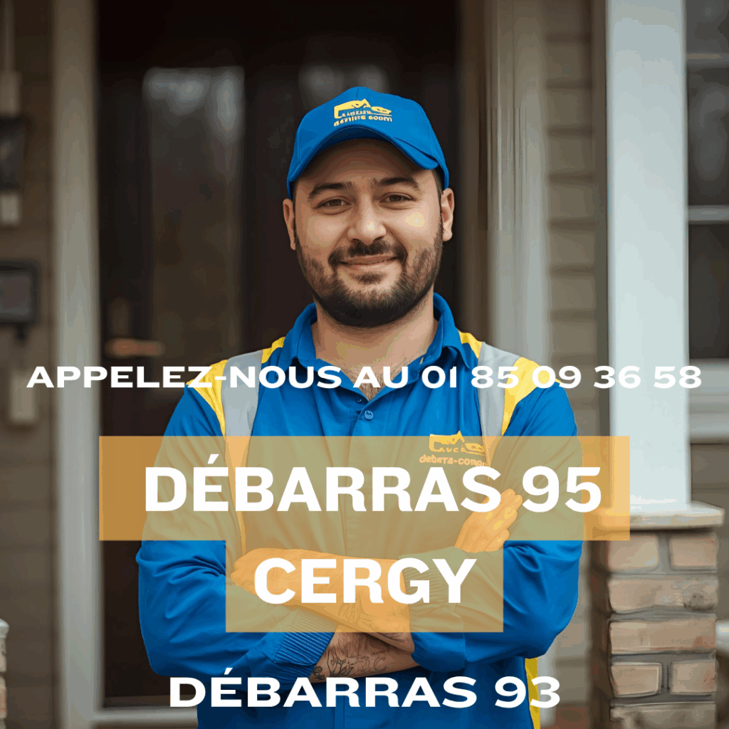 Intervention débarras à Cergy-Pontoise dans le 95