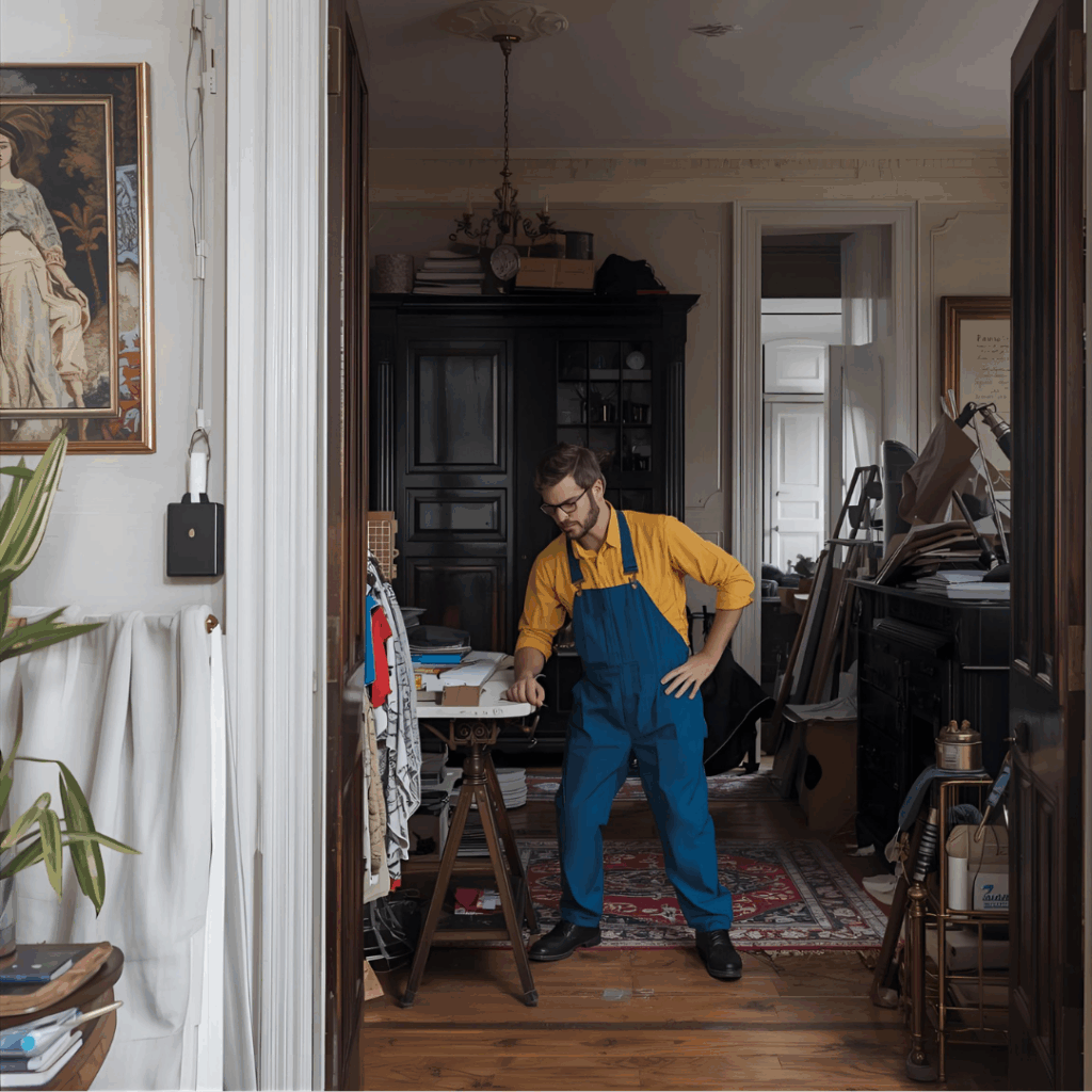 Débarras 77 intervient pour l'enlèvement de tous types d'encombrants dans une maison