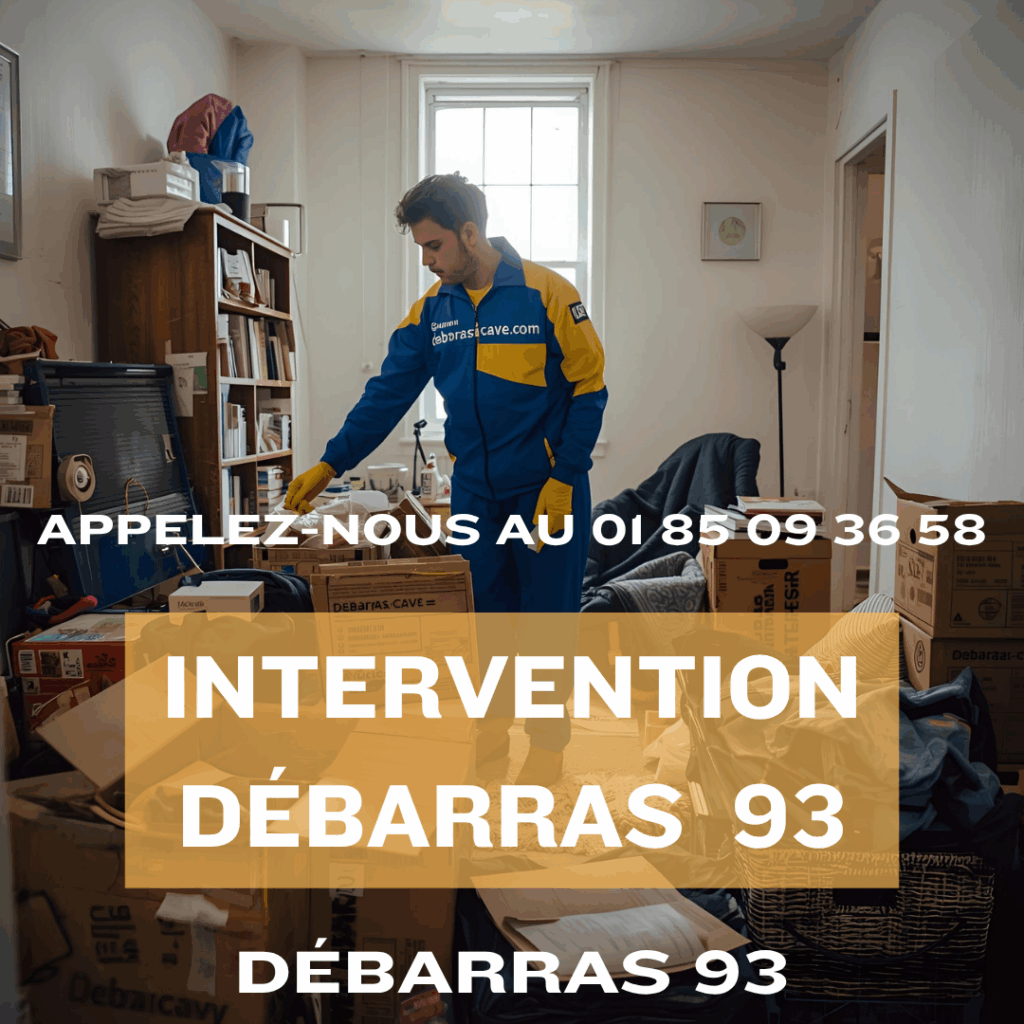intervention rapide pour un débarras 93