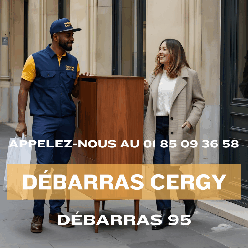  Intervention débarras dans un pavillon de Cergy-Le-Haut