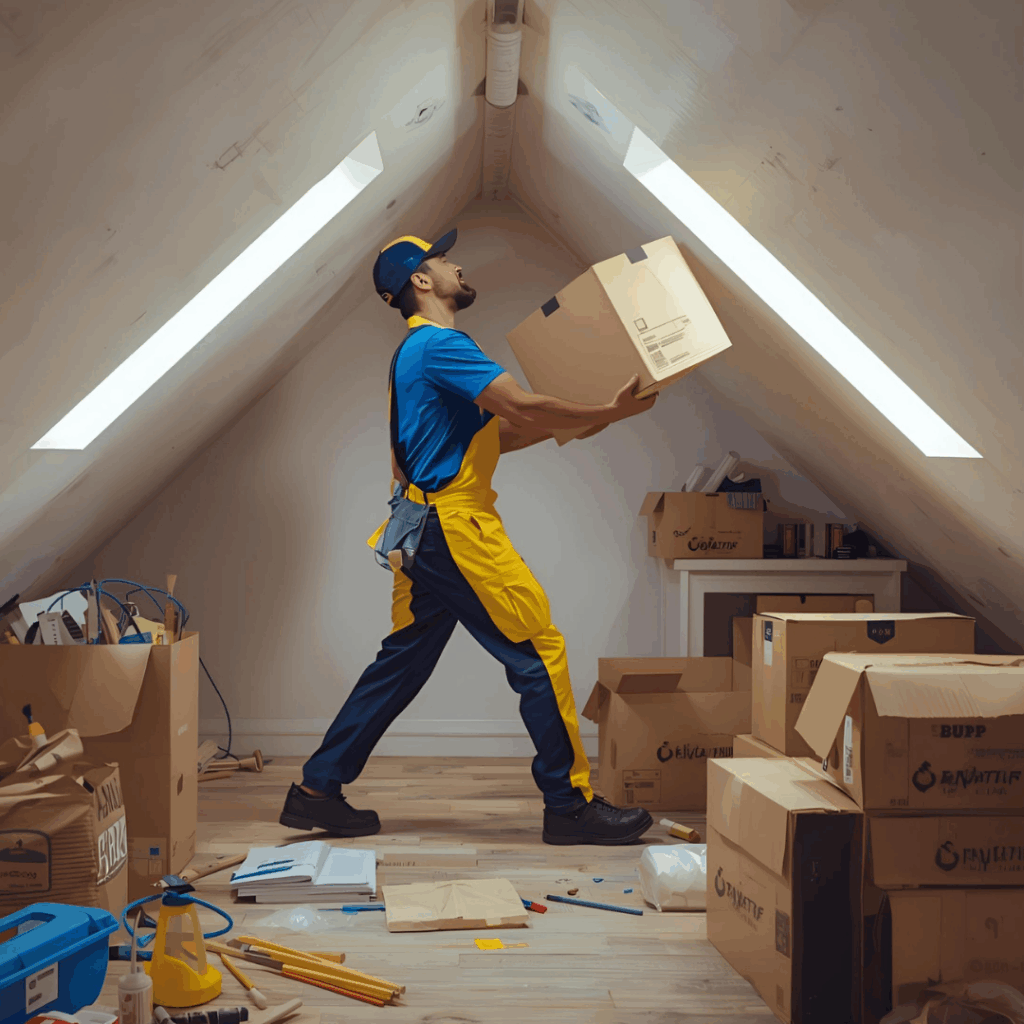 Intervention débarras dans un pavillon de Villaines à Massy