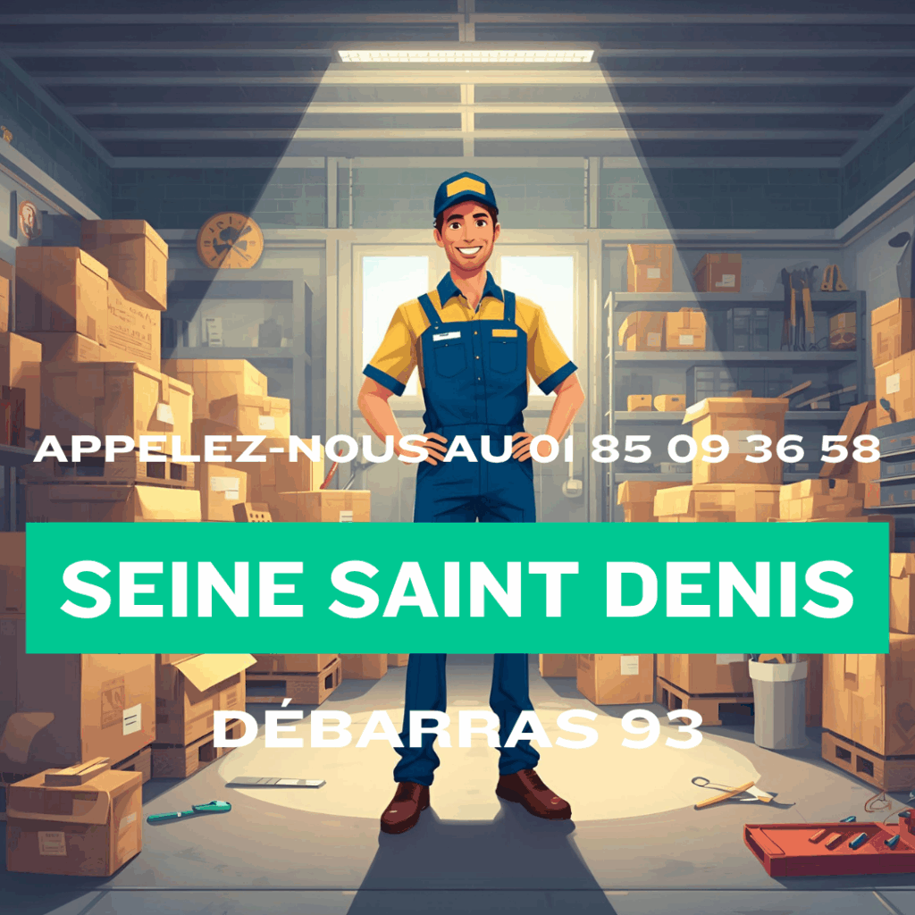 service de Débarras appartement en seine saint denis 93