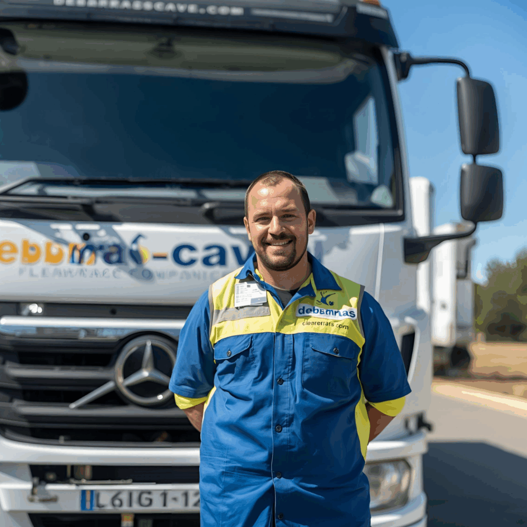 Logistique camion adaptée aux débarras grande couronne