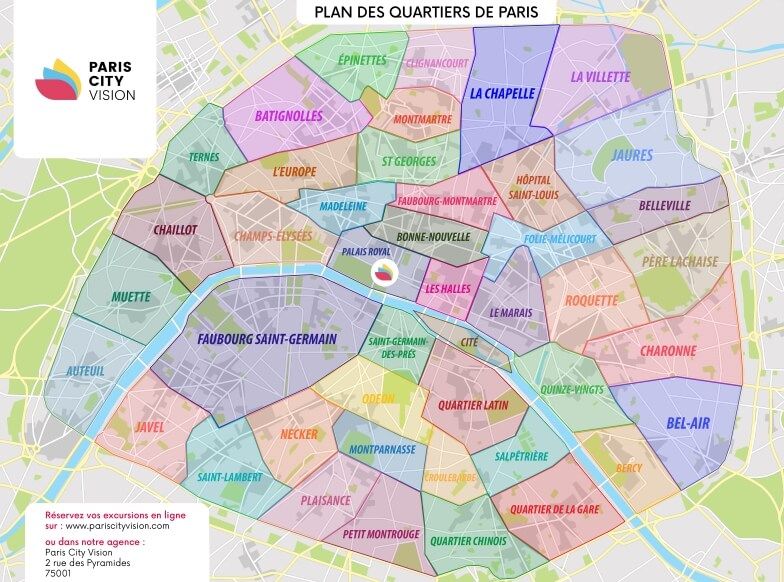 Zone d'intervention débarras dans tous les arrondissements de Paris
